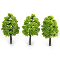 20pcs Árboles Miniatura 9/5cm Para Escenografía De Ferrocarril Diorama De Guerra Paisaje Juego De Park Modelo Falso De Árbol Para Escala De Modelo De Tren - details 7