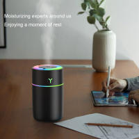 Luz Nocturna Colorida Humidificador Portátil Difusor De Aceite Aroma USB Con Rojellera De Niebla Fría 230ml Tipo-c Para Dormitorio Hogar Coche Escritorio - details 6