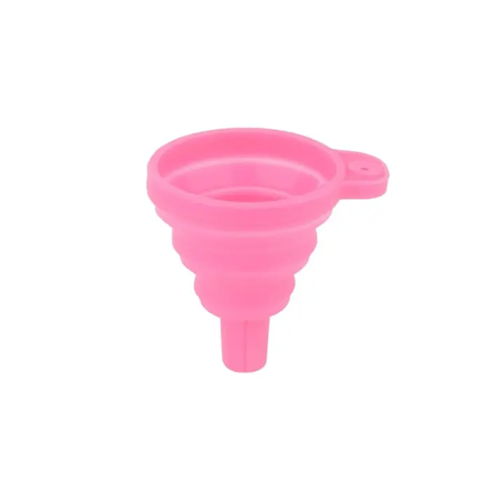 Funel De Silicona Plegable Para Rellenar Botellas Funel De Cocina De Grado Alimenticio TPR Funel Colapsable Gadgets De Cocina Relleno De Aceite - 1