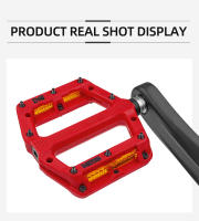 Pedales De Bicicleta MZYRH De Nylon Reflectante Con 3 Rodamientos Ultraligeros Antideslizantes Impermeables Para MTB Y Carretera Piezas De Bicicleta - details 8