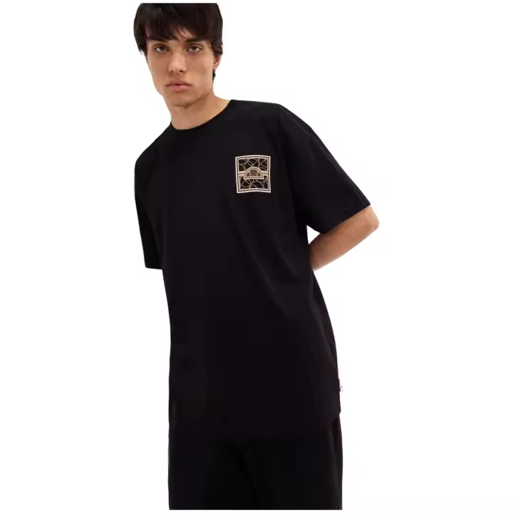 Camiseta de Manga Corta Ellesse Peroli para hombre en color negro - 1