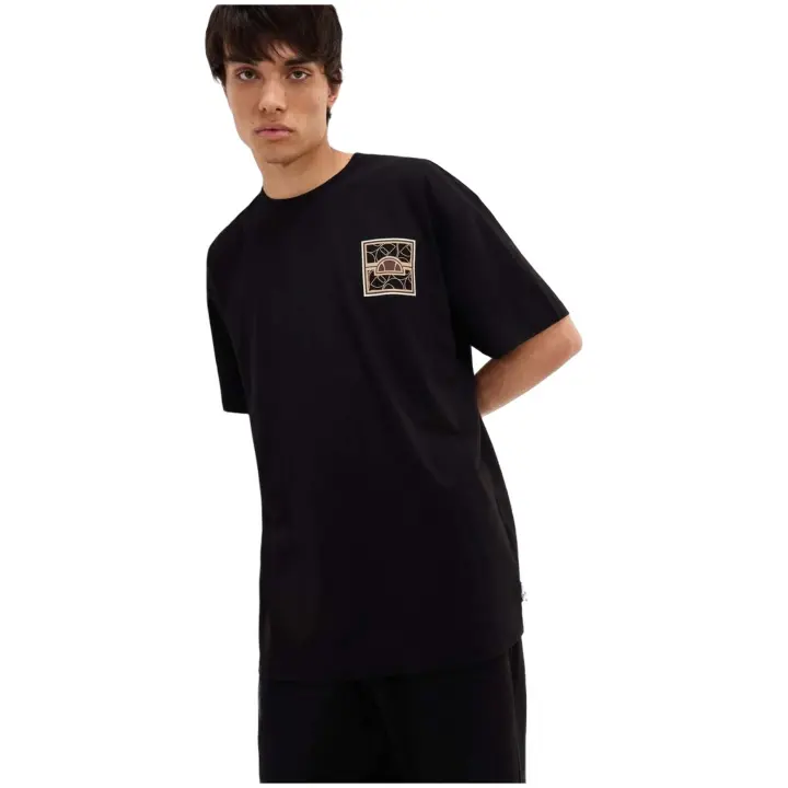 Camiseta de Manga Corta Ellesse Peroli para hombre en color negro - 1