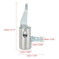 Adaptador De Válvula De Neumático De Aire 6mm Para Coches Y Bicicletas Conector De Bomba De Aire Para Inflable Clamps - details 5