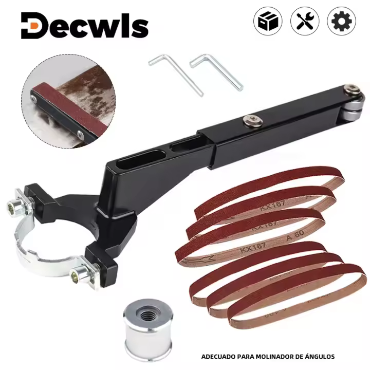 Mini Sander Polishing Máquina De Amolado Herramientas Para El Hogar Accesorios Para Amoladora De Ángulo Adecuado Para Amoladora De Ángulo De 125mm - 1