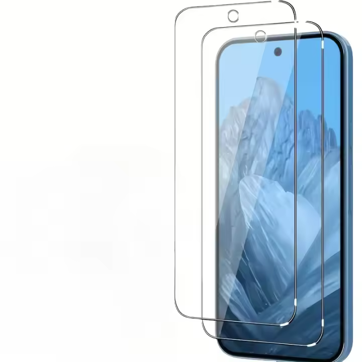 Protector De Pantalla De Vidrio Templado 4en1 Para Google Pixel 9 pro XL 9 8 pro 8a 8 Compatible Con Cámara Protector De Película - 1