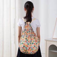 Bolsa De Compras Reciclable Y Plegable 1pc Gran Tamaño Para Supermercado Con Manija De Hombro Portátil Y Durable - details 4