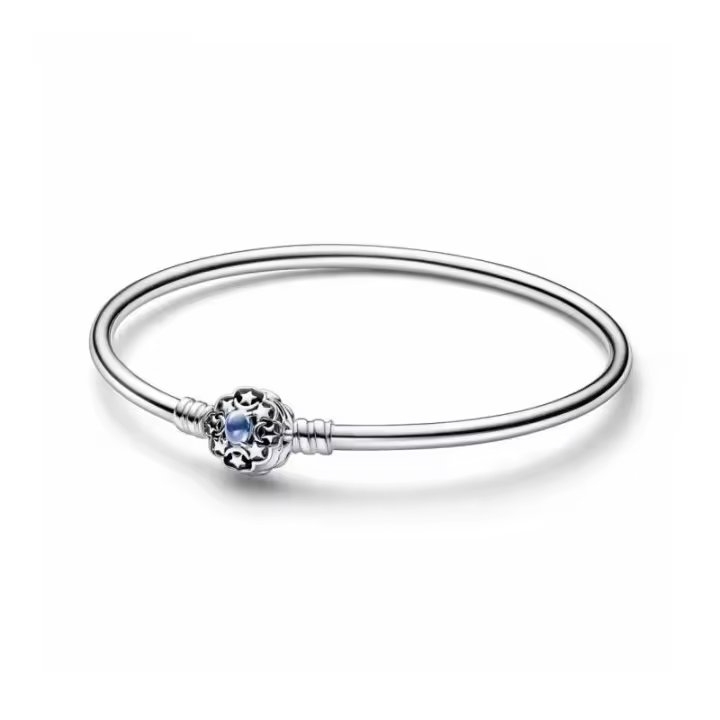 Pulsera Rígida Princesa Jasmine de Aladdin de Disney de Pandora Moments Pandora - 592342C01 - Pulsera de Pandora - 1