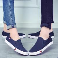 Zapatillas De Lona Clásicas Para Hombre Zapatos Casuales Slip on Loafers Antideslizantes Para Caminar Y Skateboarding Zapatillas Vulcanizadas Planas - details 10