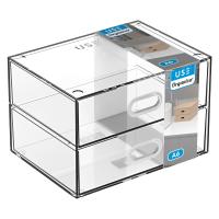 LILI HOME Cajoneras de Metacrilato Transparente - Variedad de Modelos y Tamaños ofrecen una solución moderna y práctica para almacenar una amplia gama de artículos, desde cosméticos y joyería hasta material de oficina y accesorios. - details 0