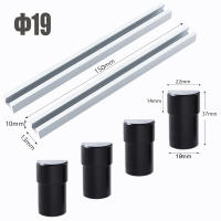 2 Pcs Tablero De Bloqueo De Trabajo En Mesa Para Carpintería DIY Con Agujero Para Perro 19/20mm Abrazadera De Fijación Para Riel De T Herramienta De Carpintería - details 5