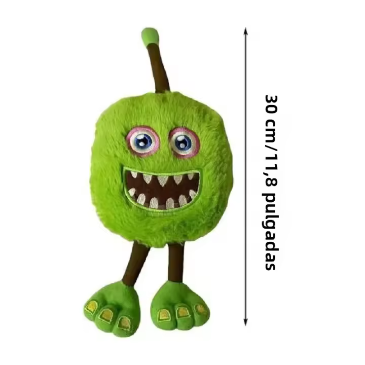 Peluche Kawaii De Juego De Cartón Wubbox Mi Cantante Monstruo Suave Muñeco De Peluche Para Niños Personaje De Dibujos Animados - 1