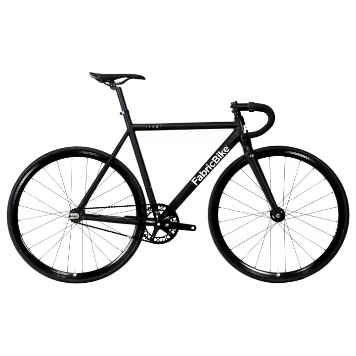 Fabricbike Light Pro - Bicicleta Fixed, Fixie Urbana, Single Speed, Cuadro y Horquilla Aluminio, Ruedas de Aluminio 28 - 1