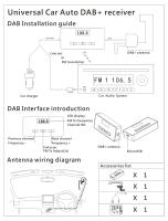 Receptor DAB+ Con Antena Y Adaptador USB Para Estéreo De Coche JMCQ Receptor GPS Para Coche Con Mejora De Señal - details 7