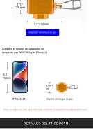 Adaptador De Recarga Para Estufa De Camping Widesea Quemador De Gas Butano LPG Saver Equipo De Camping Metálico No Certificado CE - details 1