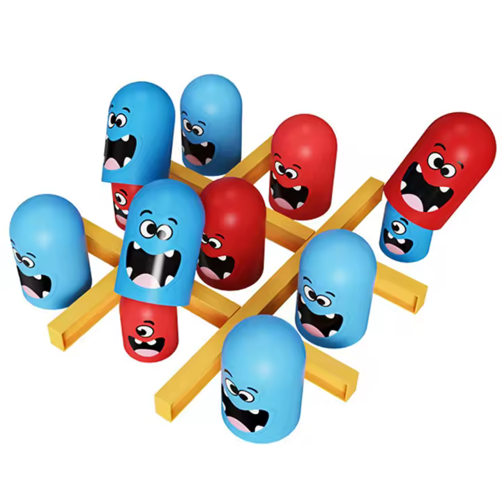 Juego De Mesa Interactivo Para Fiesta Tic Tac Toe Grande Juguete Educativo Para Niños Y Adultos Juego De Dos Jugadores - 1