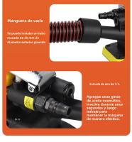 HIFESON 70x198mm Pneumática Sopladora Orbital 98A Máquina De Pulido Y Enchufe a Vacío Para Pulido De Coches Y Metal - details 8