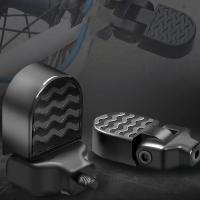 Pareja De Pedales Traseros Para Bicicleta Mini Plegables De Aluminio Antideslizantes Con Suelo Rápido Para BMX Ciclismo De Montaña Vehículos De Cruce Y Niños - details 8