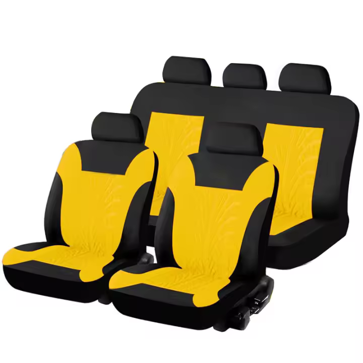 Funda universal para asiento de coche, Tela, Patrón especial para neumáticos. - 1