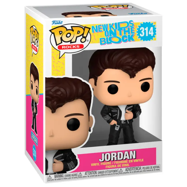 Figura Pop New Kids On The Block Jordan-Figura de Vinilo Coleccionable - Idea de Regalo- Mercancia Oficial - Juguetes para Niños y Adultos - Movies Fans - Muñeco para Coleccionistas y Exposición - 1
