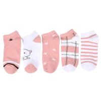 5 Pares De Calcetines Cortos De Moda Con Gato Para Mujer Calcetines Casuales De Poliéster De Talla Baja Para Damas - details 1