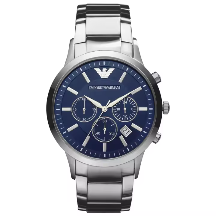 Emporio Armani AR2448 Reloj de Moda Para Hombre , 43 MM, Con Estuche - 1