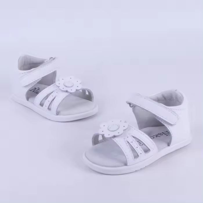 SANDALIA NIÑA BLANCO 27054 - 1