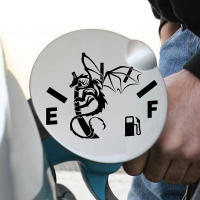 Pegatina De Coche Dragon Vaciado Etiqueta Decorativa Para Tapa Del Tanque De Combustible Resistente Al Agua Accesorios De Vinilo Divertidos Para Coche - details 7