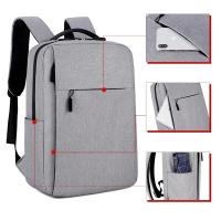 Mochila Grande Para Hombres Con Puerto USB Para Viajes De Negocios Y Comercio Sensación Premium Mochila De Lujo Para Computadora Portátil Y Tablet - details 1
