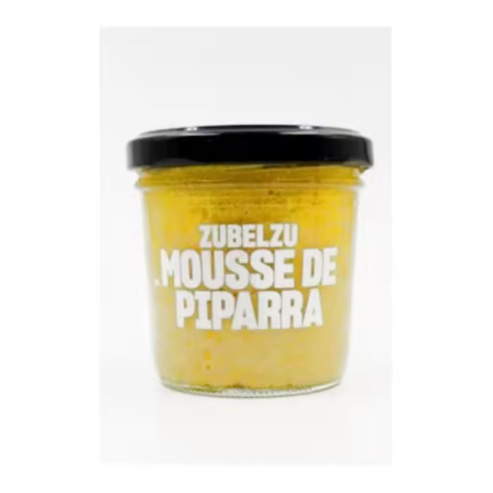 Zubelzu Piparrak Mousse de Piparra - Elaborado con la Mejor Piparra de Ibarra - 1