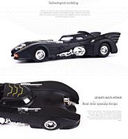 Coche De Batería De Acción De Película 1:36 Con Sonido Y Luz Vehículo De Retroceso Para Decoración Juguete Educativo Para Niños - details 3