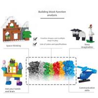 Juego De Bloques De Construcción Creativos DIY 1000 Piezas Set Clásico Urbano Juguetes Educativos Para Niños Regalo De Cumpleaños - details 2