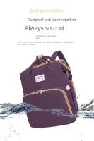 Bolso De Cuero Genuino Para Mamá Y Bebé Bolsa De Almacenamiento Doble Bolsa De Viaje Para Bebé Bolso De Diaper Con Hombro Para Carrito De Bebé - details 6