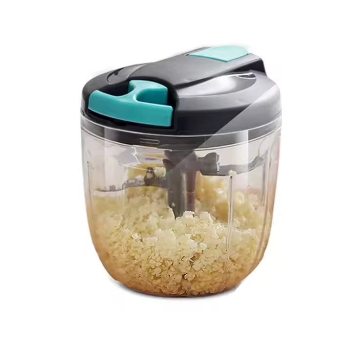 Tienda BIT Manual multición, picadora de Ajo, cortador de verduras, trituradora de Ajo, utensilios de cocina, 500/900ML - 1