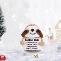 Adornos De Animales De Energía Positiva Tejidos a Mano Decoración Emocional Para El Hogar Regalo De Navidad Cumpleaños Personalizado Retro Y Nostálgico - details 9