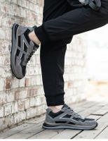 Zapatos de Trabajo de Moda Antichoque con Punta de Acero Cómodos Resistentes a la Perforación y Antideslizantes para Hombres - details 22