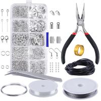 Kit De Inicios Para El Arte De Hacer Joyas Con Herramientas De Reparación Y Confección De Pedrería Metal Kit De Encuentros De Joyería - details 0