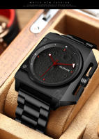 Reloj Mecánico GLENAW Para Hombre Diseño Único Dial De Luna Puntero De Nave Espacial Luminoso Acero Inoxidable 40*41MM Resistente Al Agua Y Shock - details 8