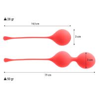 BOLAS KEGEL PACK KENDALL ROJO - INTENSE - details 1