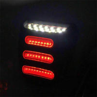 Luz De Placa De Licencia LED Roja DRL Tubo Para Chevy Silverado GMC Sierra 1500 2500 Pieza De Luz De Freno Trasero - details 4