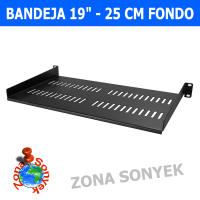Bandeja rack fija. Anclaje frontal, 19 pulgadas, 1U de altura. TRICOM - details 2