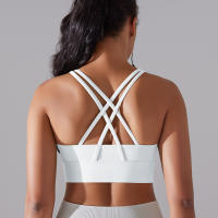 Sujetador Deportivo Para Mujer Alta Soporte Impacto Yoga Running Quick Dry Top Deporte Gimnasio Padded Bralette Sexy - details 3