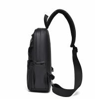 Bolsa De Pecho Para Hombre Moda Tendencia Gran Capacidad Bolsa Cruzada Multi-capas Ideal Para Salir Viaje Uso Diario - details 3