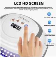 Lámpara Profesional De Uñas 380W 81 LEDs Para Manicura Luz Azul Para Secado De Esmalte De Gel Sin Manos Negras Potencia Grande Para Uñas - details 3