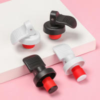 5pcs Tapón De Botella De Vino Ecológico De Plástico Y Silicona Para Refrigeración Y Almacenamiento Tapón De Champán Tapa De Decantador - details 14