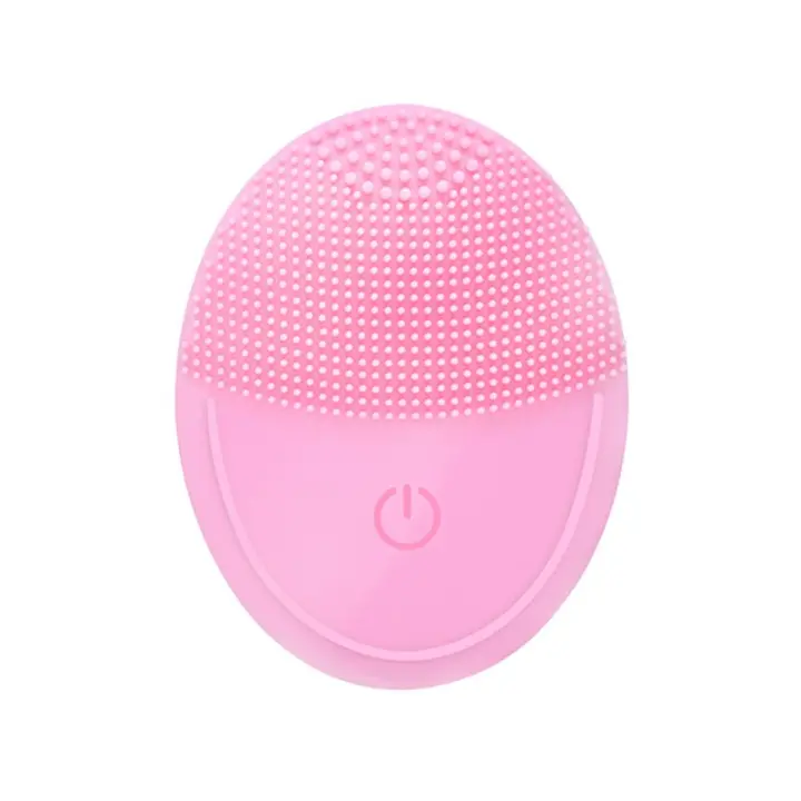 Cepillo de Limpieza Facial Masajeador Eléctrico de Silicona para la Cara Resistente al Agua ( no tiene cargador, batería interna) - 1