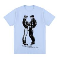 Camiseta Tom of Finland LGBT GAY Vintage Arcoíris Hombre Mujer Casual Cuello Redondo Manga Corta Algodón Poliéster Transpirable - details 2