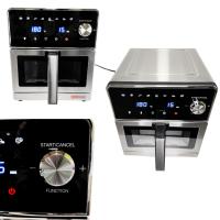 Freidora de Aire XXL 10L – 1800W Air Fryer con Doble Resistencia Arriba y abajo | Freidora sin Aceite con Ventana, 8 en 1, Pantalla Táctil. - details 0