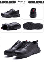 Zapatos De Seguridad Para Hombre Zapatillas De Punta De Acero Ligera Botas Impermeables Protección Industrial Para Los Pies Envío Gratis - details 16