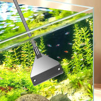Herramienta De Limpieza Para Acuario Removedor De Algas Y Arena Plana Doble Propósito Para Eliminación De Algas En Vidrio Herramienta De Limpieza Doméstica - details 8