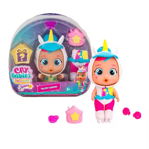 BEBÉS LLORONES LÁGRIMAS MÁGICAS Talent Dreamy - mini muñeca coleccionable Vestido personalizado según su talento-Regalo perfecto para NIÑOS y NIÑAS 3 años o más - 1